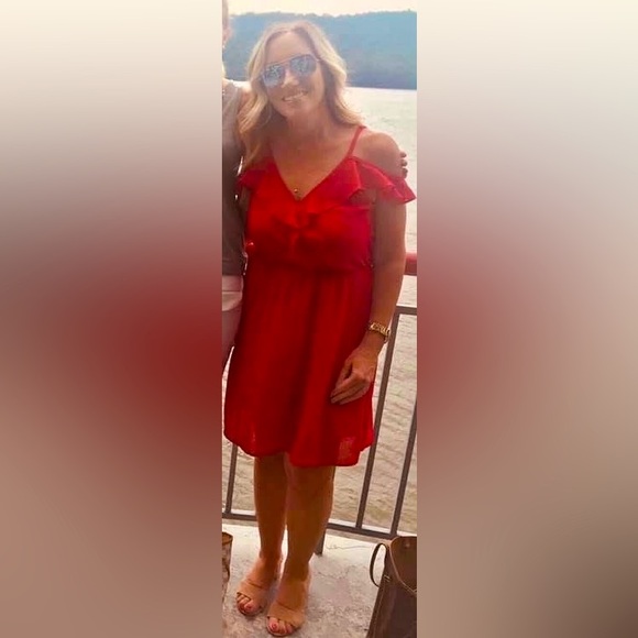 Cold Should Ruffle Wrap Dress - Picture 2 of 10